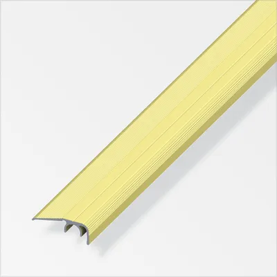 Produktbild von alfer Abschluss-Profil 1 m, 32 x 12.5 mm Aluminium eloxiert messing