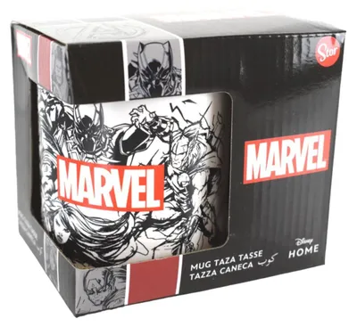 Produktbild von Becher im Geschenkkarton Marvel Comic Illustration 325 ml