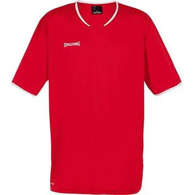 Image de SPALDING Move Shooting Shirt S/S rot/weiss 4XL
