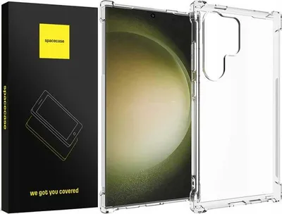 Image de Etui silicone SPACECASE Anti-choc pour Galaxy S24 Ultra Transparent