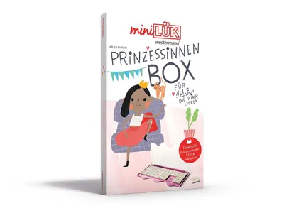 Obrázek produktu pro miniLÜK-Set. Vorschule/1. Klasse - Mathematik, Deutsch: Prinzessinnen-Box