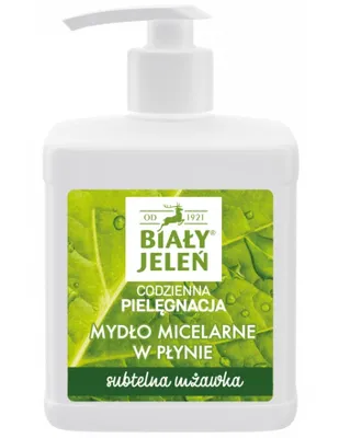Obrázok produktu pre Biały Jeleń, Mydło micelarne w płynie Subtelna Mżawka, 500 ml