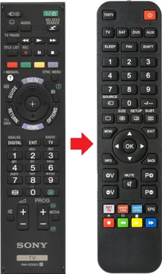 Produktbild von Fernbedienung passend für SONY KDL42W656A