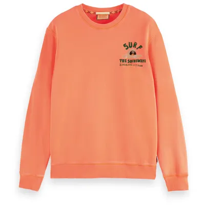 Produktbild von Scotch & Soda Acid Wash Artwork Pullover Herren