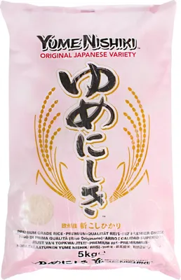 Produktbild von Yume Nishiki Rundkorn Sushi Reis 5kg