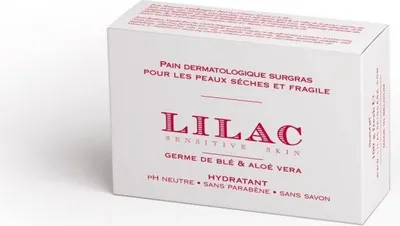 Produktbild von Lilac Sensitive Skin Wheat Germ & Aloe Vera Soap 100g