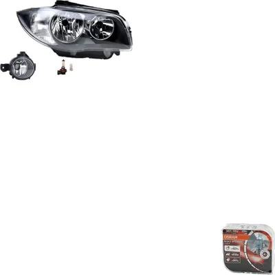 Immagine prodotto di Johns, Fari Osram Night Breaker Laser adatto per BMW Serie 1 E81 E82 E87 E88 09-13R 63117249650 7249650 63176924656 6924656