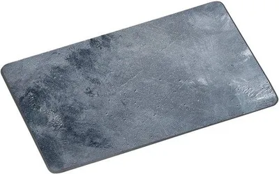 Productafbeelding van Glazen snijplank 28,5 x 19 cm met betonmotief