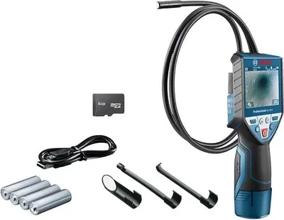 Image de Bosch GIC 120 C Professional Caméra d'inspection sans fil 12 V 120 cm ( 0601241201 ) + 1x batterie 1,5 Ah + chargeur + L-Boxx
