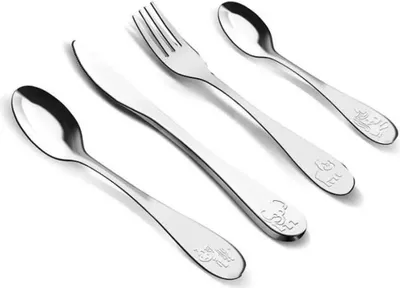 Produktbild von LAMART Kinderbesteck LT5013 4-teilig KID