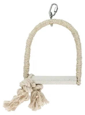 Produktbild von Kerbl Pet Sisalschaukel mit Kalksitz- stange, 18 x 14 x 2 cm