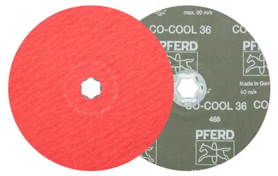 Produktbild von PFERD COMBICLICK fibre discs, 18 cm, 25 Stück(e)