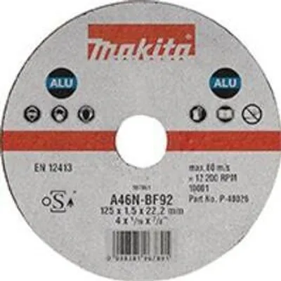 Produktbild von Makita Trennscheibe 115x1,5mm ALU P-40010-10