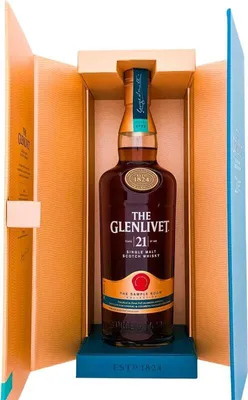 Produktbild von Glenlivet 21 Years + Box 700ml 43% Vol.