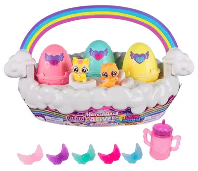 Productafbeelding van Hatchimals Wolkje met neonregenboog multi verpakking