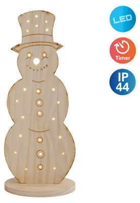 Image de Eclairage de Noël Extérieur Décoration de Noël LED Extérieur bois avec minuterie 5307827