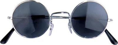 Produktbild von Lennon Brille mit Rauchgläsern | Silber Grau