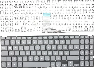 Image de FRANÇAIS - Clavier gris sans cadre compatible Asus VivoBook 15 F512FJ-EJ406T