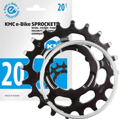 Zdjęcie produktu dla Łańcuch KMC do rowerów elektrycznych do piast Shimano Stal CrMo, wytrzymały, 20-zębowy