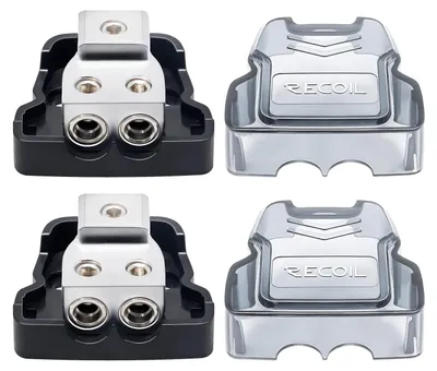 Productafbeelding van ZDB12P Stroomdistributieblok 0/2/4 naar 4/8 AWG 2-weg 2 Stuks