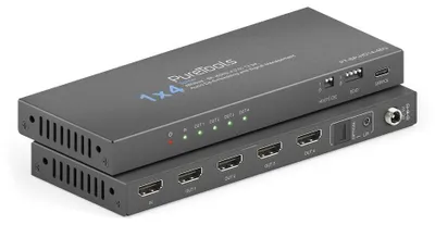 Produktbild von PureLink PureTools - 1x4 HDMI2.1 Splitter - 48Gbps - 8K (60Hz 4:2:0) 12 bit