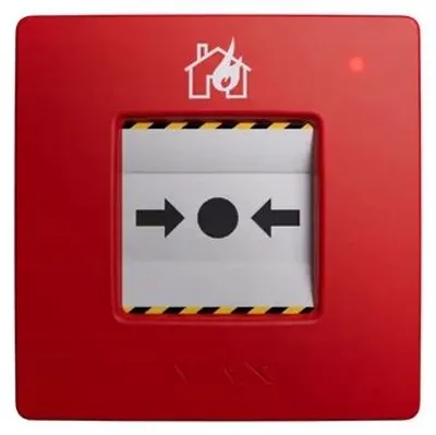 Productafbeelding van Ajax Systems: Draadloos brandmeldpunt, rode kleur