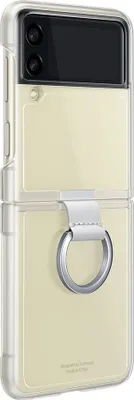 Image de SAMSUNG EF-QF711CT - Coque avec anneau G Z FLIP3 Transparent
