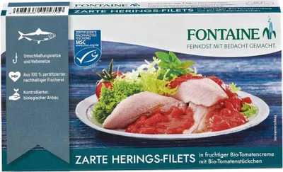 Produktbild von Fontaine Heringsfilets in Tomatencreme