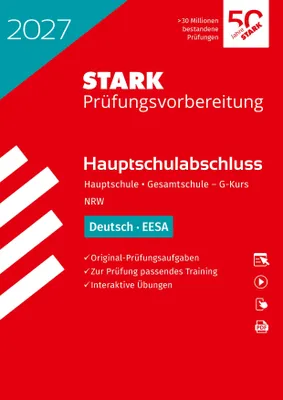 Produktbild von STARK Deutsch - Hauptschulabschluss (EESA) 2027 NRW - Prüfungsvorbereitung