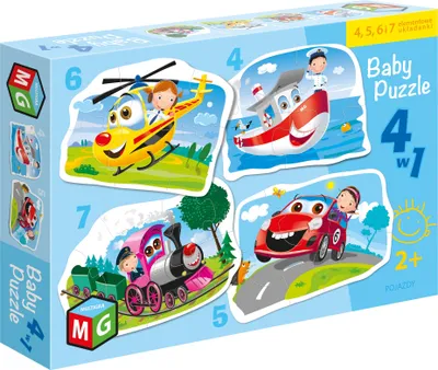 Produktbild von MULTIGRA Baby-Puzzlefahrzeuge 05686