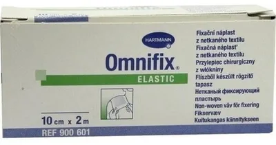 Productafbeelding van Omnifix elastische verband, 10 cm x 2 meter, rood, 1 stuk, PFL