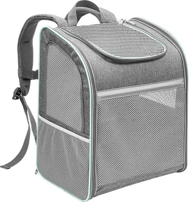Image de Cage de transport pour chat 8,5 kg Gris 42 x 33 x 25 cm