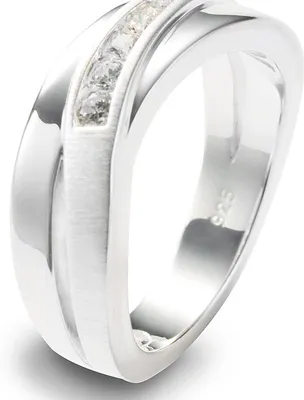 Produktbild von Fossil Jewelry STERLING SILVER JF12766040 Damenring, Ringgröße:53 / 6.5 / S / 17mm