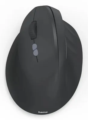 Immagine prodotto di HAMA Hama Vertical, mouse ergonomico per mancini EWM-500L, senza fili, 7 pulsanti, nero (00173089)