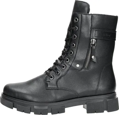 Produktbild von Rieker Veterschoenen hoog  Veterschoenen Hoog - Zwart - Maat 39