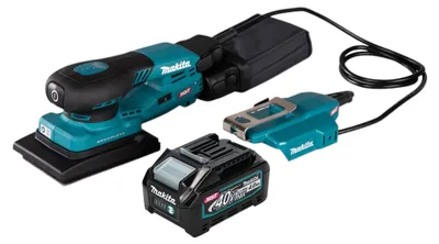 Produktbild von Makita BO 005 CGM1 Akku Schwingschleifer 40 V max. 80 x 130 mm 3,0 mm Hub Brushless + 1x Akku 4,0 Ah - ohne Ladegerät
