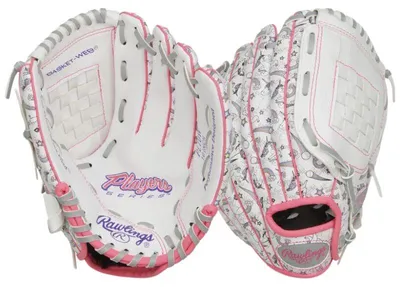 Produktbild von Rawlings RPL10W 10-Zoll-Baseballhandschuh aus Leder der Players Series für junge Spieler | Für Linkshänder
