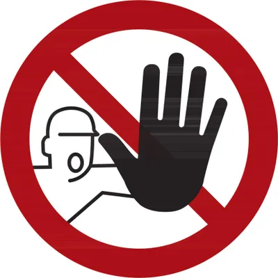Produktbild von Verbotszeichen Zutritt für Unbefugte verboten, Typ: 01300
