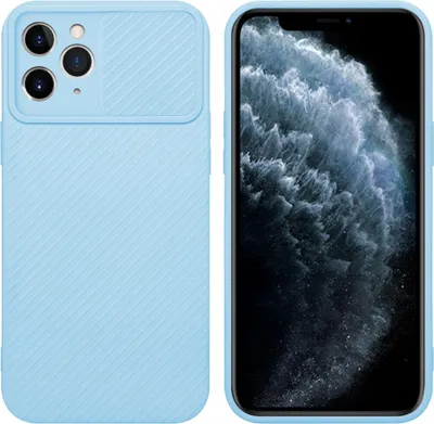 Image de Cadorabo Housse pour Apple iPhone 11 PRO Housse de protection en bleu Housse pour portable TPU Etui Case Cover Protection pour appareil photo