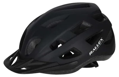 Immagine prodotto di Casco da bicicletta RALLEX, unisex, nero, taglia M, regolabile, circonferenza 54-58 cm