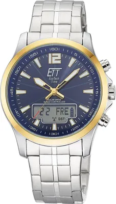 Produktbild von ETT Eco Tech Time EGA-11717-31M Herrenuhr Funk Solar Drive Professional Chronograph 45mm 5ATM
