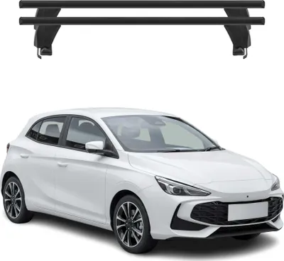 Immagine prodotto di Portapacchi Menabo per MG MG3 2024-2025 alluminio nero 2 pezzi