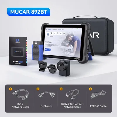 Obrázek produktu pro OBD2 skener - Diagnostický nástroj - Čtečka chybových kódů - Diagnostický skener pro automobily - Čtečka chybových kódů - 8palcový dotykový displej