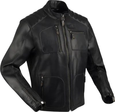 Produktbild von Segura Lewis Motorrad Lederjacke, schwarz, 2XL
