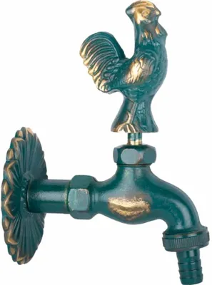 Produktbild von Nostalgie Auslaufventil Hahn patiniert 1/2"