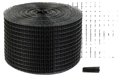 Immagine prodotto di VEVOR protezione antiuccelli per moduli solari, 20,3 x 30,5 m, rete per impianti solari repellente per piccioni con 50 fili di pneumatico, protezione per moduli solari con rivestimento in PVC antiruggine, rete in rotoli da 1,27 cm