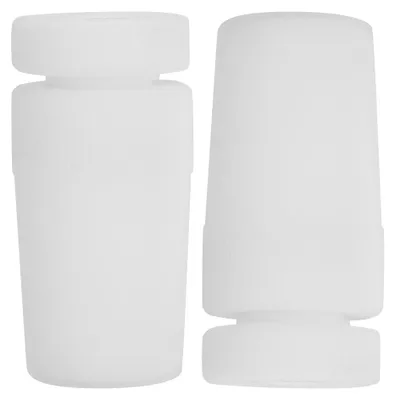 Produktbild von 2 Stück PTFE-Stopfenstopfen, hohe Temperaturbeständigkeit, für Laborchemikalienbedarf, 24#