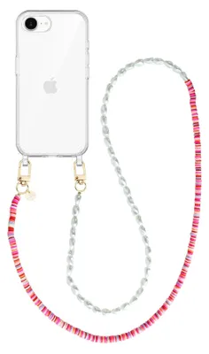 Produktbild von Island Girl Transparant Cord Hülle - Long Cord  - Kompatibel mit iPhone 17e