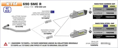 Produktbild von Złącze katalizatora ARROW zatwierdzone dla KTM i Gas Gas