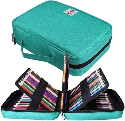 Image de Étui Famanu, grande capacité pour stylos - Noir